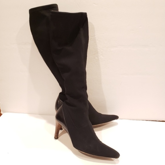 Gucci boots size 6 black stretch boots - Picture 4 of 7